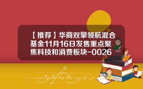 【推荐】华商双擎领航混合基金11月16日发售重点聚焦科技和消费板块-002669基金