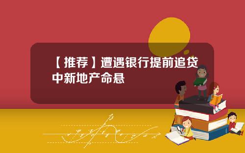 【推荐】遭遇银行提前追贷中新地产命悬