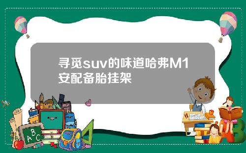寻觅suv的味道哈弗M1安配备胎挂架