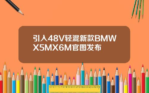 引入48V轻混新款BMWX5MX6M官图发布