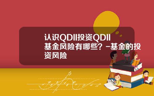 认识QDII投资QDII基金风险有哪些？-基金的投资风险