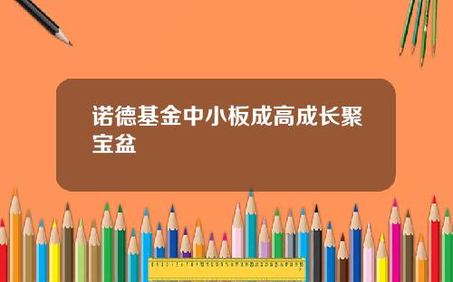 诺德基金中小板成高成长聚宝盆