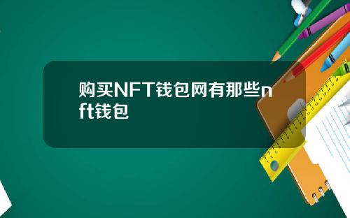 购买NFT钱包网有那些nft钱包