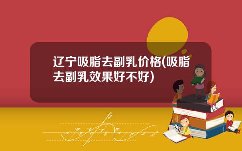 辽宁吸脂去副乳价格(吸脂去副乳效果好不好)