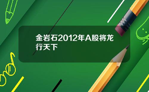金岩石2012年A股将龙行天下