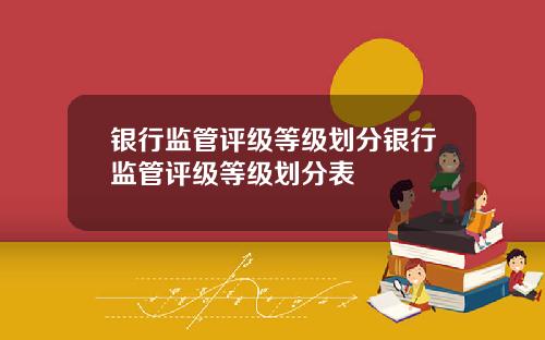 银行监管评级等级划分银行监管评级等级划分表