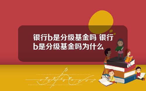 银行b是分级基金吗 银行b是分级基金吗为什么