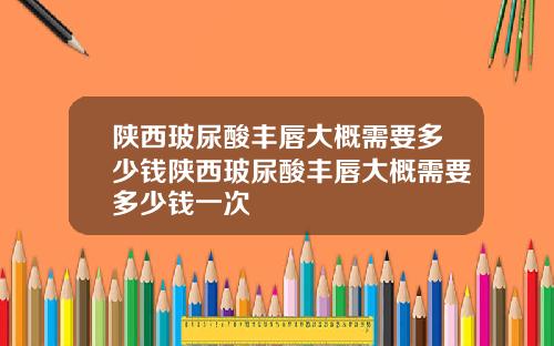陕西玻尿酸丰唇大概需要多少钱陕西玻尿酸丰唇大概需要多少钱一次