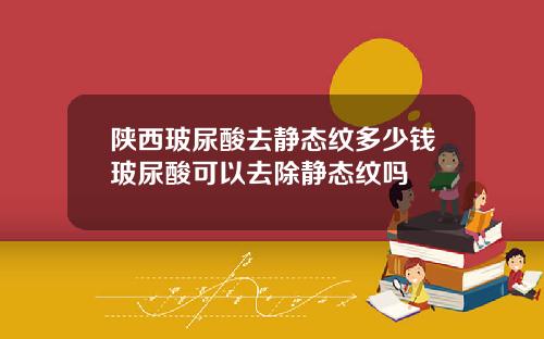 陕西玻尿酸去静态纹多少钱玻尿酸可以去除静态纹吗