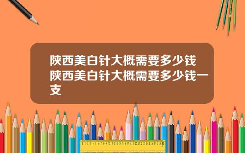 陕西美白针大概需要多少钱陕西美白针大概需要多少钱一支
