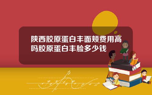 陕西胶原蛋白丰面颊费用高吗胶原蛋白丰脸多少钱