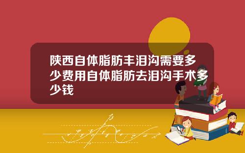 陕西自体脂肪丰泪沟需要多少费用自体脂肪去泪沟手术多少钱