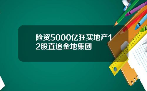 险资5000亿狂买地产12股直追金地集团