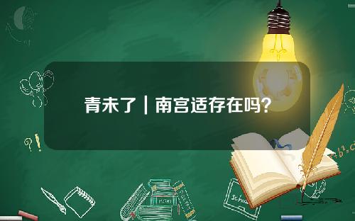 青未了｜南宫适存在吗？